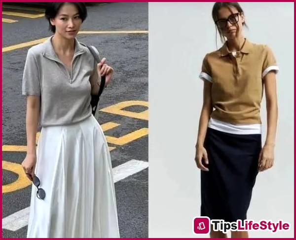 images 2 of This 'middle ground' style, between a t-shirt and a shirt, offers an elegant yet comfortable look.
