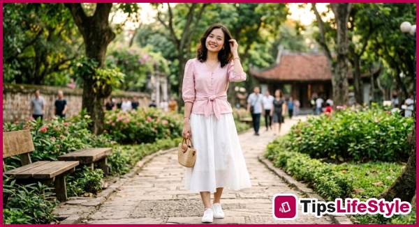 images 3 of 5 simple yet surprisingly stylish ways to wear a skirt that will elevate your look.