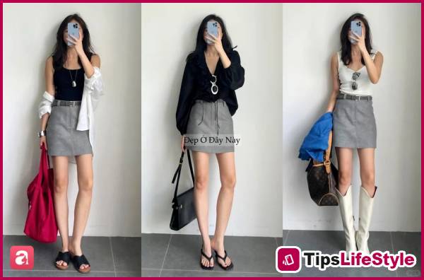 images 2 of Stay stylish all summer long with just one A-line skirt.