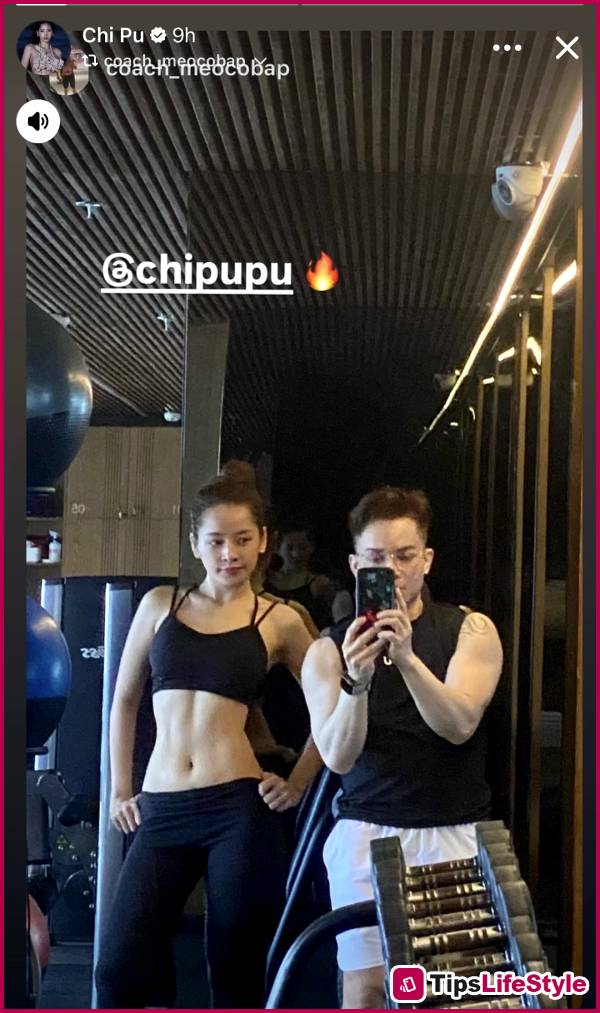 images 1 of Chi Pu's 'stunning' belly captured on camera by a close friend.