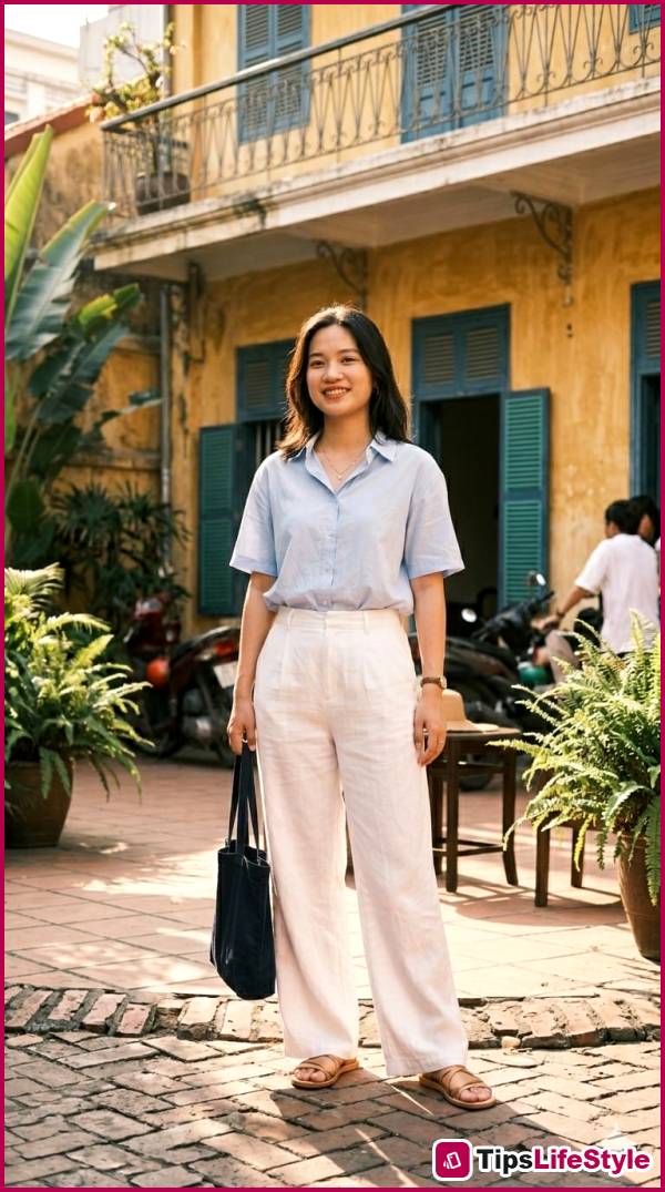images 4 of 5 summer outfit formulas that subtly make you look younger and will impress wherever you go.