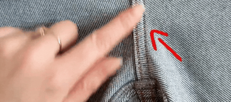 No need to try them on, here's a trick to tell the difference between genuine and fake jeans just by looking at them!