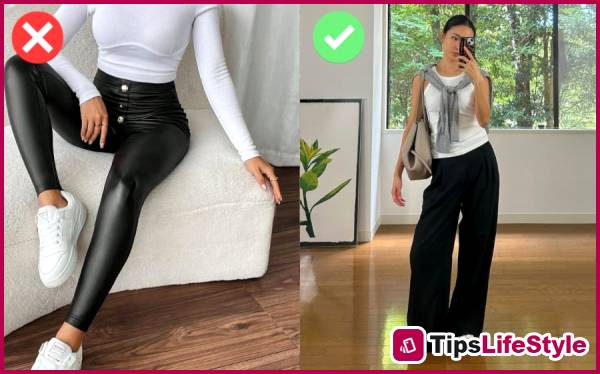 images 3 of 4 types of black pants to avoid if you don't want to ruin your style.