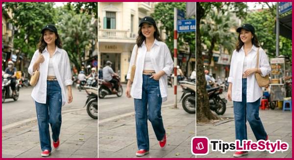 images 5 of 5 types of summer tops that cleverly conceal upper arms, making you look much slimmer.