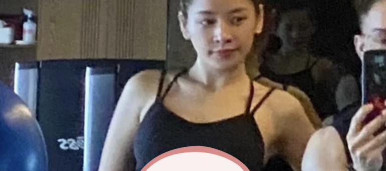 Chi Pu's 'stunning' belly captured on camera by a close friend.