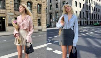 4 summer office outfit suggestions: simple yet elegant and fresh.