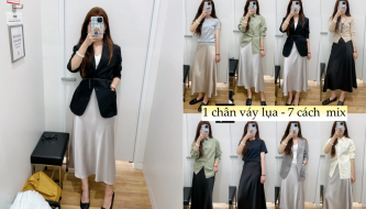 7 ways to style a silk skirt that are both elegant and flattering for the office.