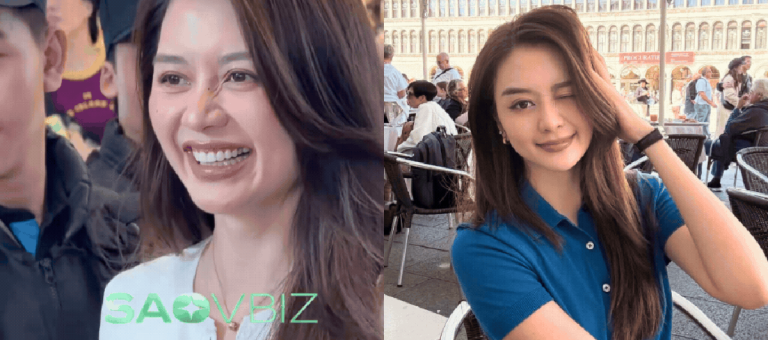 Thieu Bao Trang's unedited photo reveals she looks different from her photos.