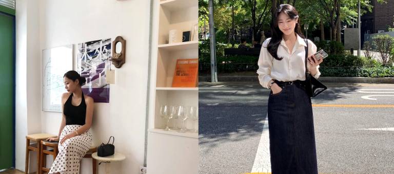 4 types of shoes that are perfect for wearing with skirts in summer, stylish yet comfortable.