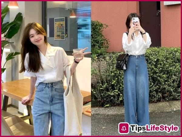 images 4 of 5 ways to style your shirt for summer 2026: simple yet stylish.