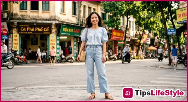 images 1 of Wide-leg jeans: 4 outfit ideas that are sure to look great in summer.