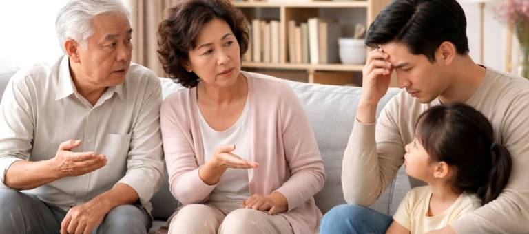  In old age, wise parents absolutely avoid saying these three things to their children and grandchildren if they don't want family turmoil.