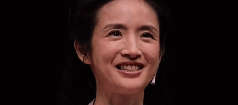 The face of 'youthful goddess' Lin Yi Chen is aging too quickly.