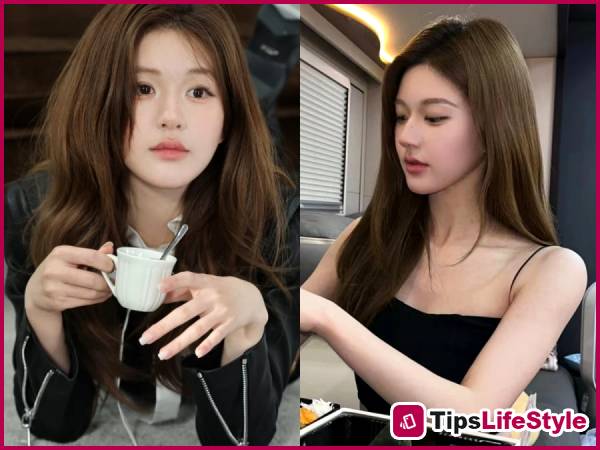 images 4 of Zhao Lusi continuously creates a sensation with a series of skin-enhancing hair colors; each change elevates her beauty.