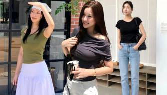 4 flawless ways to wear a t-shirt, looking both youthful and sophisticated in any situation.