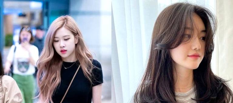 4 types of bangs that effectively 'slim down' square and round faces.
